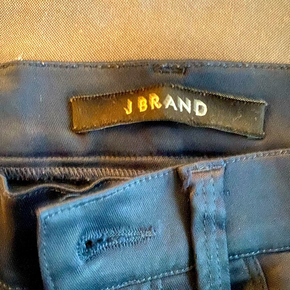 Black silky J brand pants
